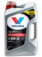 Valvoline MaxLife fully synthetic high mileage oil