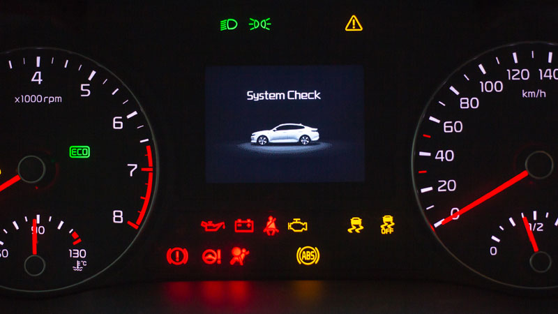 dashboard warning lights