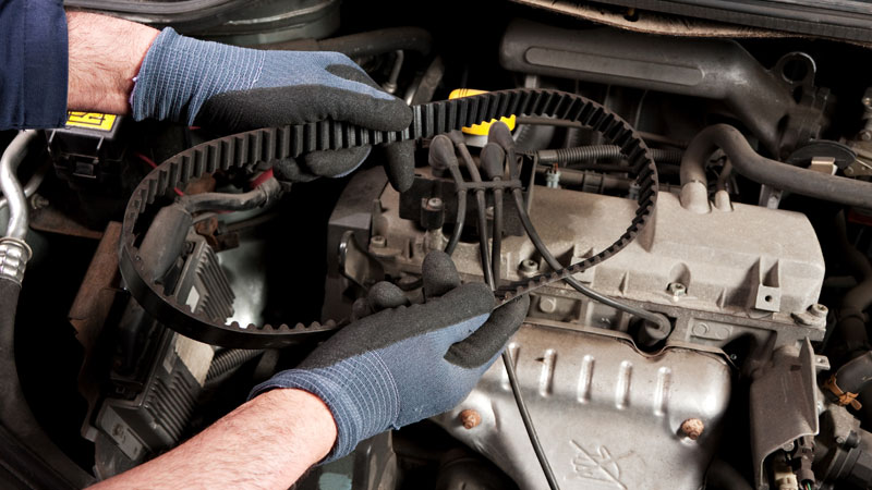 timing belt and tensioner replacement cost