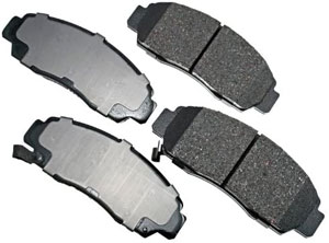 Akebono ProAct brake pads