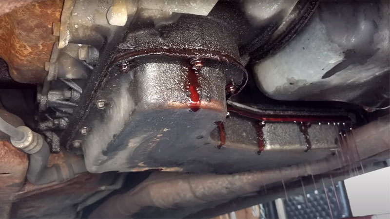 automatic transmission fluid leak