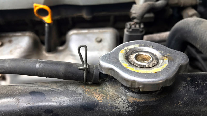 how to replace radiator cap