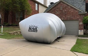 inflatable car hail protector