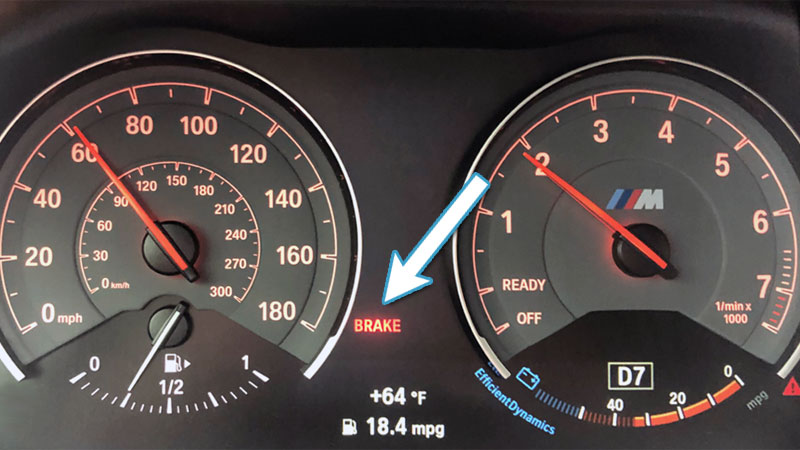 brake warning light
