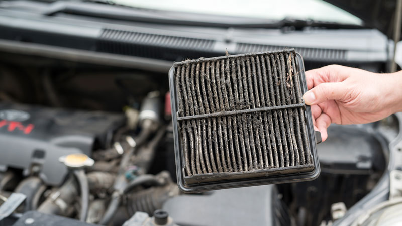 clogged air filter