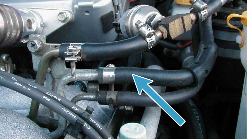 fuel return line