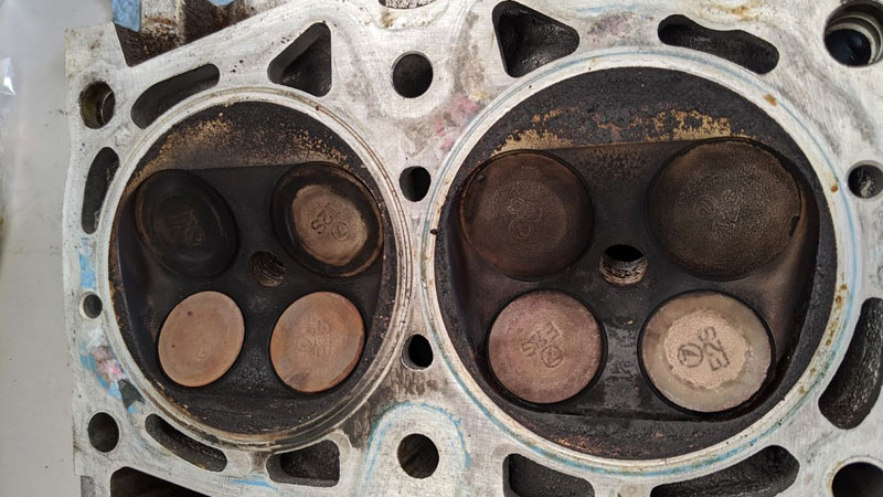 Bent valves repair cost hotsell