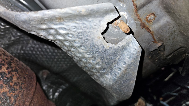 heat shield rattle