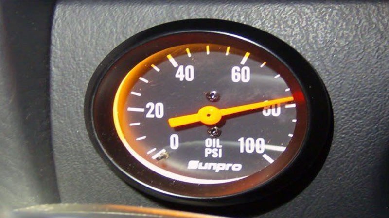 oil pressure gauge