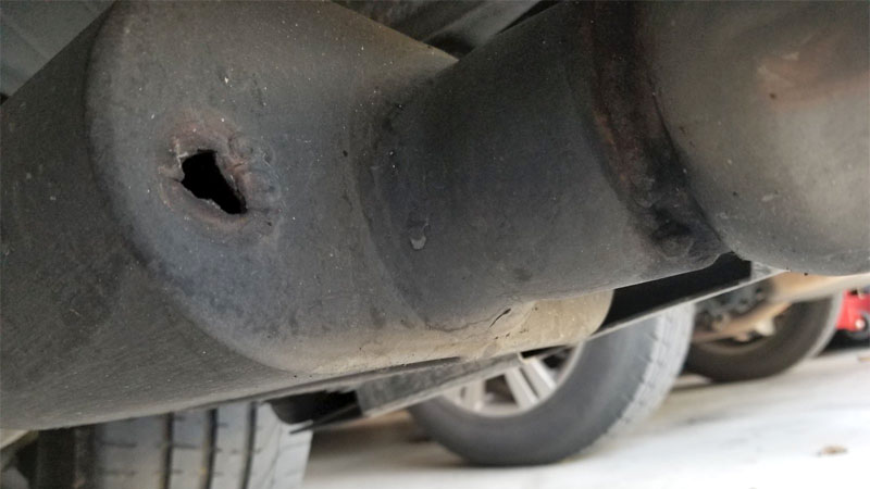 Is Driving Safe With A Hole In Your Muffler? Find Out