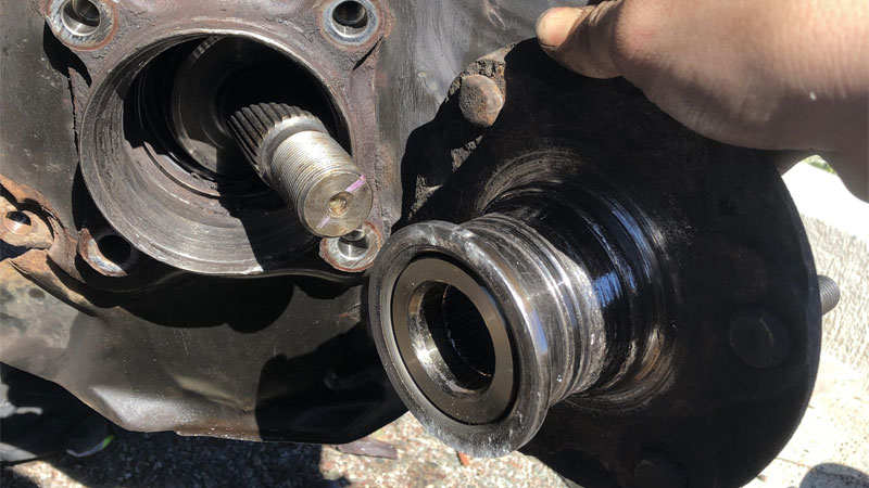 wheel bearing installation